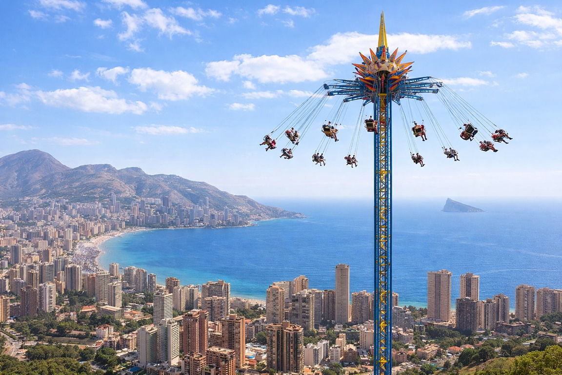 Terra Mítica Benidorm theme park rides