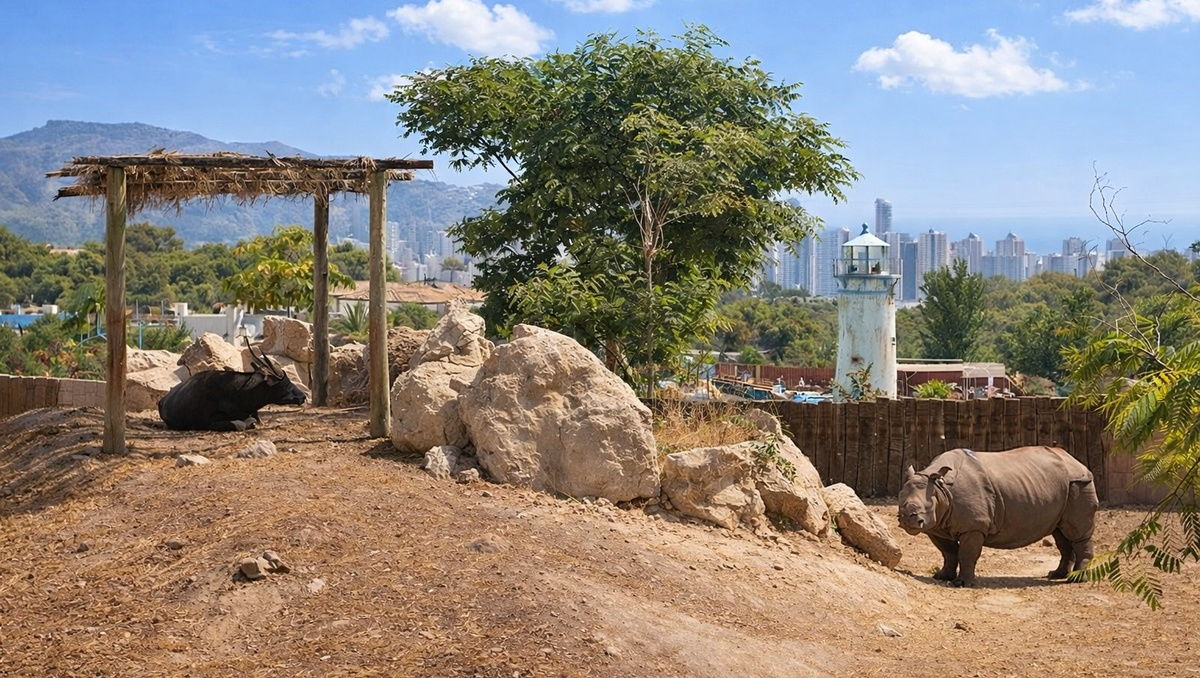 Зоопарк Terra Natura Benidorm в Бенидорме