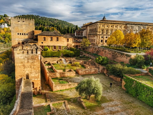The Alcazaba Fortress at the Alhambra