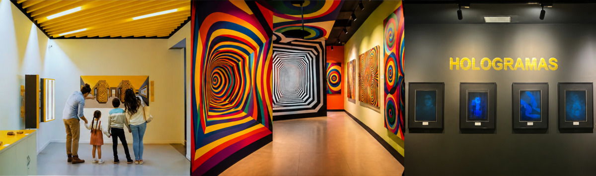Ilusiones ópticas y hologramas en el Museo de las Ilusiones de Madrid