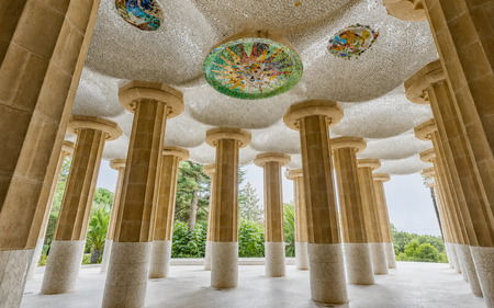 The Hypostyle Room The Hypostyle Room in Park Güell