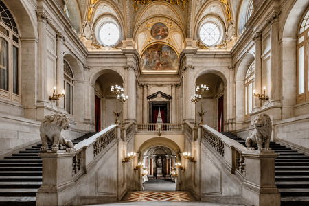 Escalera Principal del Palacio Real de Madrid