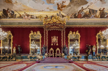Salón del Trono del Palacio Real de Madrid