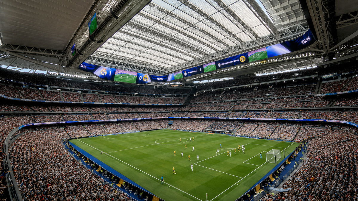 Estadio Santiago Bernabéu de Madrid