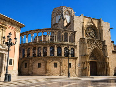 Catedral de Valencia en la Plaza de la Virgen