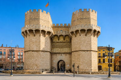 Torres de Serranos, la puerta medieval de Valencia