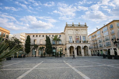 Plaza Mayor — the main square of Gandia