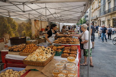 Markets on Fridays Valencia street markets on Fridays