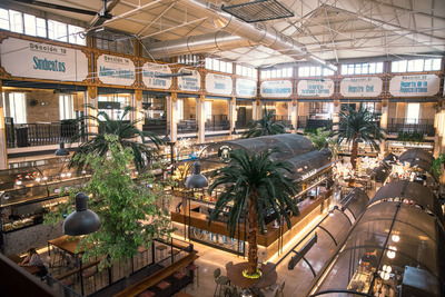 Mercado de la Imprenta: un mercado gastronómico en un antiguo edificio de imprenta