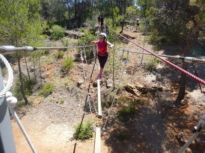 Aventura Valencia парк приключений и зиплайны