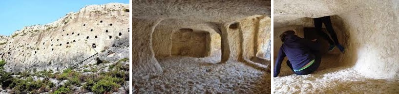 Moorish caves in Bocairent.